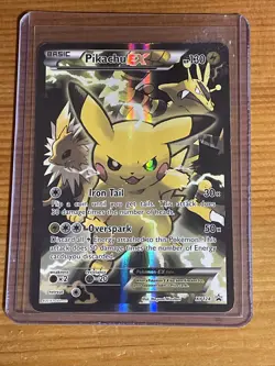 Pikachu EX Promo Card XY124 Generations - Image 1
