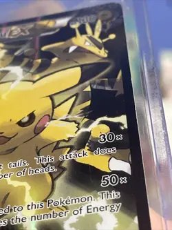 Pikachu EX Promo Card XY124 Generations - Image 3
