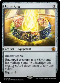 Lotus Ring [Outlaws of Thunder Junction: The Big Score] Near Mint - Image 1