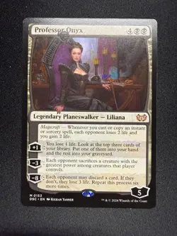 Professor Onyx - Near Mint - Duskmourn Commander MtG - Image 1