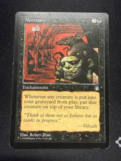 Mortuary - Moderate Play - Stronghold MtG - Image 1