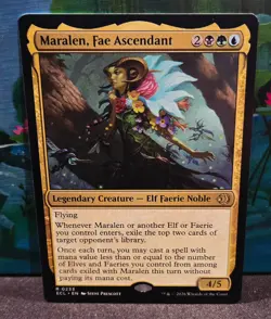 magic the gathering - Maralen, Fae Ascendant - Legendary Creature - Elf Faerie - Image 1