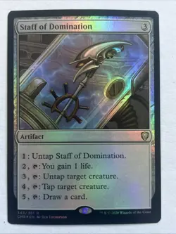 Staff of Domination Commander Legends Foil - Image 1