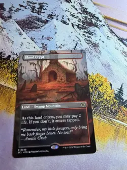 Blood Crypt Blood Crypt - Extended Art ECL NM MTG R 0349 Double Sided! - Image 1