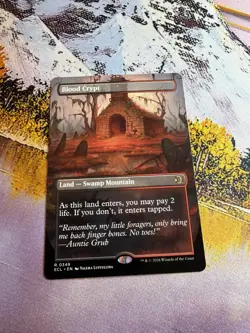 Blood Crypt Blood Crypt - Extended Art ECL NM MTG R 0349 Double Sided! - Image 5