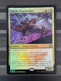 MTG | Mardu Siegebreaker | Tarkir Dragonstorm | Rare | FOIL | NM - Image 1