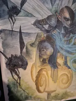 Magic The Gathering (MTG) Original Artworks Dimir Strandcatcher by Iris Compiet - Image 3