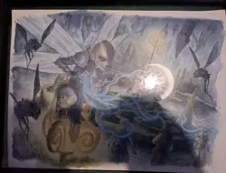 Magic The Gathering (MTG) Original Artworks Dimir Strandcatcher by Iris Compiet - Image 5