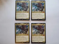 4x Palladia-Mors, the Ruiner MTG M19 Core Set 2019 Mythic Legendary NM/Mint - Image 1