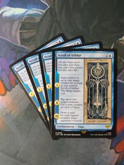Scroll of Isildur x 4 | 7% Off 2+ | LOTR | NM | MTG - Image 1