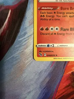 Charizard 010/078 Pokemon GO Holo NM - Image 5
