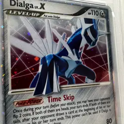 2008 Pokemon Diamond & Pearl Dialga LV.X #DP17 Black Star Promo - PSA 9 MINT - Image 5