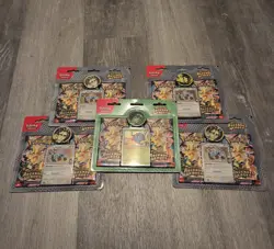 Ascended Heroes Pokemon TCG: (5-LOT) of 2-Pack Blister Erika Larry Coin - Image 1