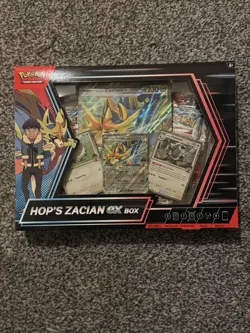 3 x Pokemon TCG Hop's Zacian Ex Box brand new and sealed (3 boxes total) - Image 2