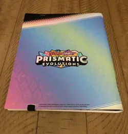 POKEMON PRISMATIC EVOLUTIONS BINDER COLLECTION - BINDER ONLY - Image 2
