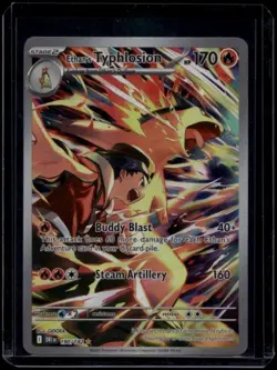 Pokemon TCG Ethan's Typhlosion 190/182 Destined Rivals Illustration NM - Image 1