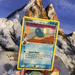Swablu (Delta Species) - 65/101 Pokemon Dragon Frontiers - Reverse Holo LP - Image 2