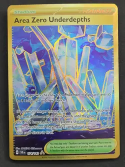 Area Zero Underdepths 174/142 Hyper Rare Stellar Crown Pokemon TCG - Image 1