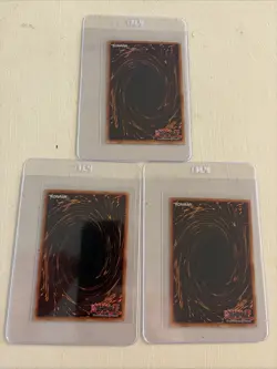 Yugioh Alpha Beta Gamma Magnet Warrior Set of 3! Secret Rare DOR-001 - 003 NM - Image 2