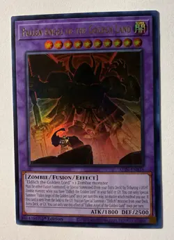 Fallen Angel of the Golden Land Ultra Rare ALIN-EN036 NM 1st Edition Yu-Gi-Oh! - Image 1