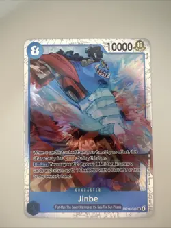 OP14-049 SR Jinbe One Piece Card Game English TCG Super Rare The Azure Sea’s - Image 1