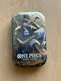 One Piece Tin Pack Set Vol. 2 Sabo - In Hand Bandai TCG Volume Two - Sealed - Image 1