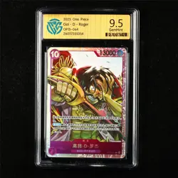 CCG 9.5 GemMint 2025 One Piece CHN Gol D. Roger OP13-064 SR - Image 1