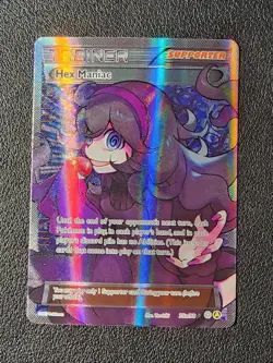 Hex Maniac 75a/98 Pokemon card Ancient Origins alternate art promo holo NM - Image 2