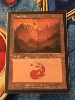 Mountain Guru Signed Mtg - Image 1