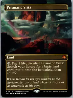 Prismatic Vista - Special Guests (Borderless) (MR) (Foil) NM MTG #0038 - Image 1