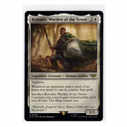 Boromir Warden Of The Tower MTG Lord Of The Rings 0004 - Image 1
