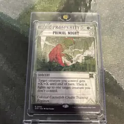 MTG Primal Might - Outlaws of Thunder Junction: Breaking News (OTP) #32 MTG - Image 3