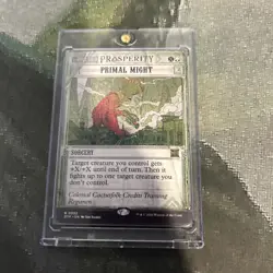 MTG Primal Might - Outlaws of Thunder Junction: Breaking News (OTP) #32 MTG - Image 4