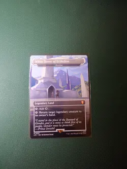 MTG Lord Of The Rings White Tower Of Ecthelion Borderless Non Foil - Image 1