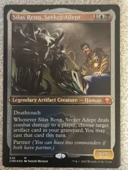 Silas Renn, Seeker Adept Foil Etched - Commander Legends ~NM~ MTG - Image 1