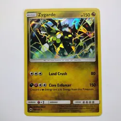 Zygarde 100/147 Pokemon Burning Shadows Holo Rare NM - Image 1