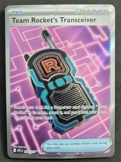 Team Rocket's Transceiver 262/217 Ultra Rare Ascended Heroes Pokemon TCG - Image 1