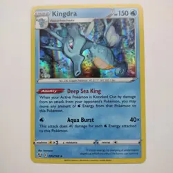 Kingdra Holo Rare - 033/163 - Battle Styles Pokemon 2021 - Image 1