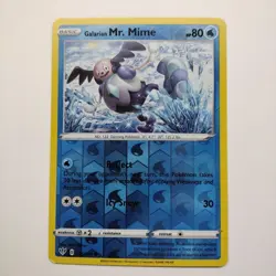 Pokemon Galarian Mr. Mime 035/189 Darkness Ablaze Reverse Holo NM-MINT 35/189 - Image 1