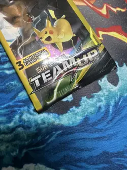 Pokemon TCG Sun & Moon Team Up Mini Booster Pack Pikachu & Zekrom Sealed 7.58G - Image 4