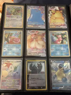 Pokemon Card Collection binder not included - Image 1