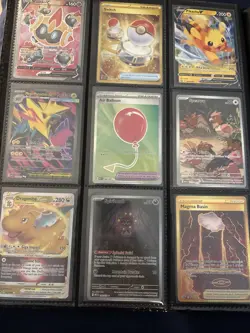 Pokemon Card Collection binder not included - Image 5