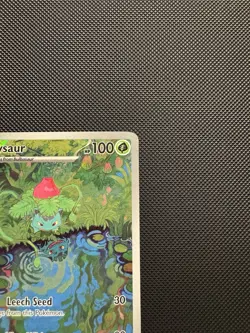 Pokemon TCG Ivysaur 167/165 Sv: Scarlet & Violet 151 Illustration Rare Near Mint - Image 3