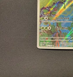 Pokemon TCG Ivysaur 167/165 Sv: Scarlet & Violet 151 Illustration Rare Near Mint - Image 5