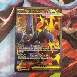 Mega Heracross Ex 108/94 Phantasmal Flames Ultra Rare - Near Mint - Pokemon TCG - Image 1