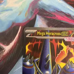 Mega Heracross Ex 108/94 Phantasmal Flames Ultra Rare - Near Mint - Pokemon TCG - Image 2