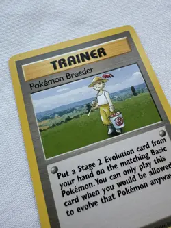 Pokemon 1999 Pokemon Breeder Base Set EX-NM Wizards of the Coast 76/102 vintage - Image 2