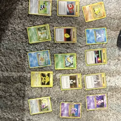 Pokemon TCG Wizards of the Coast Base Set 15 Card Lot Beedrill Magikarp Kadabra - Image 1