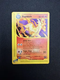 Pokemon TCG Rapidash Black Star Promo 51 - DMG SEE PHOTOS - Image 1