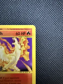 Pokemon TCG Rapidash Black Star Promo 51 - DMG SEE PHOTOS - Image 5